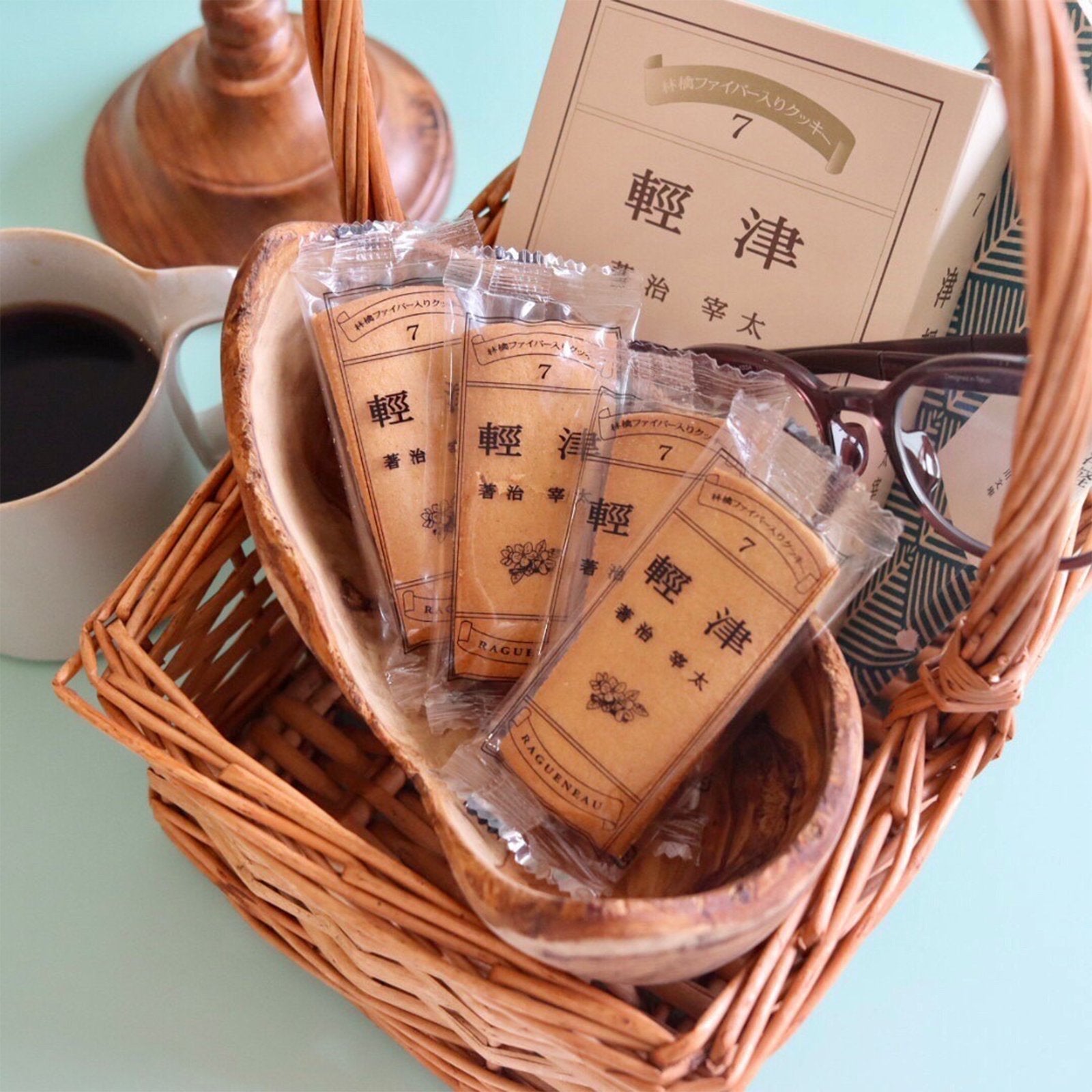 Ragueneau Tsugaru Aomori Apple Fiber Crumbly Cookies – Pack of 3