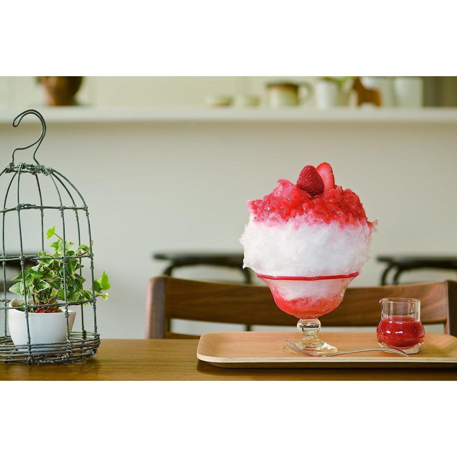 Ikenaga Recro Professional Kakigori Shaved Ice Maker Cast Iron