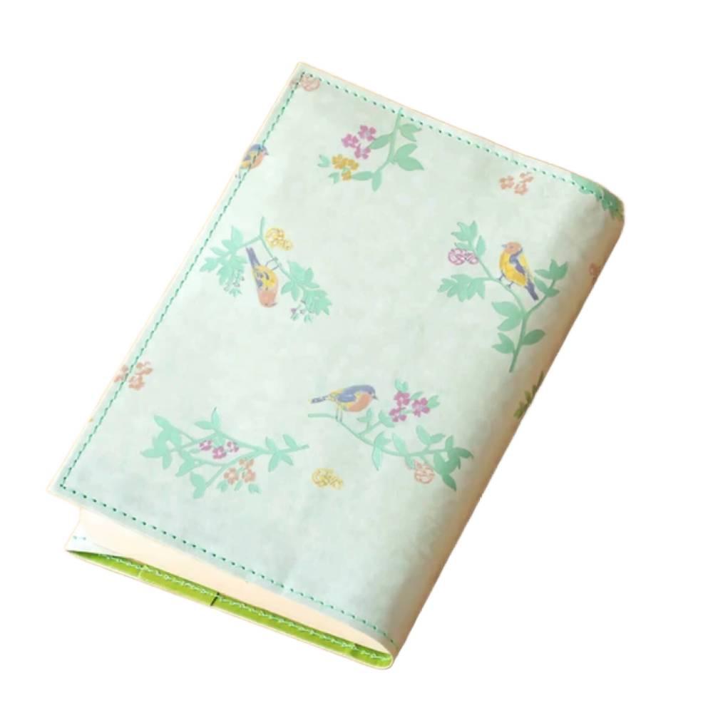 Green Foil Reusable Book Cover – Bell, Bird & Me