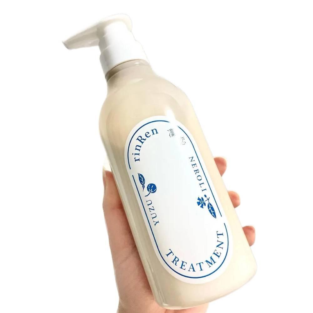 RinRen Yuzu and Neroli Vegan Hair Smoothing Treatment – 480ml Silicone-Free