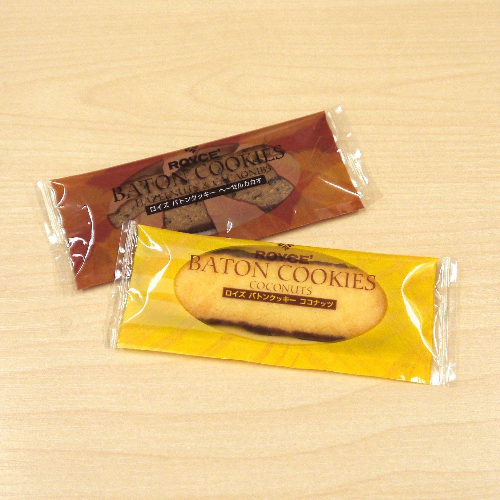 Royce Baton Coconut & Hazelnut Cacao Cookies – 50 Premium Japanese Treats