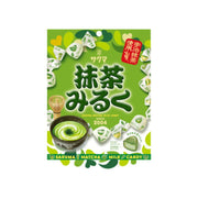Sakuma Premium Matcha Milk Candy 58g pouch with green tea and milk imagery
