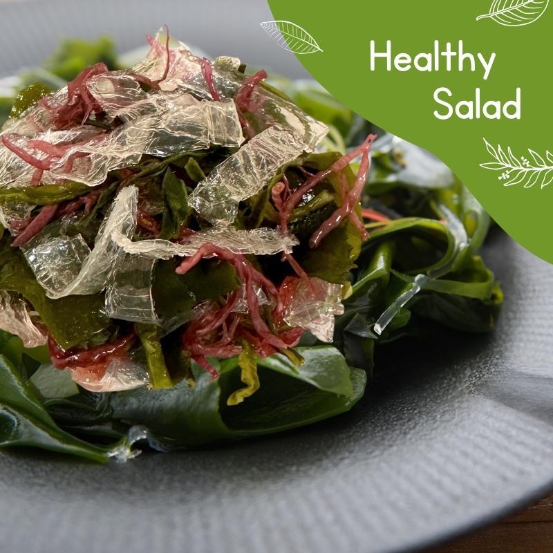 Premium Japanese Dried Seaweed Salad Mix with Konjac 50g