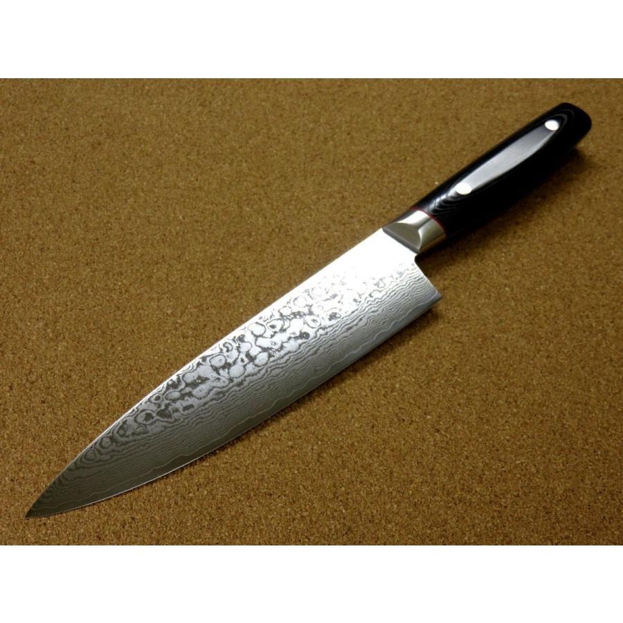 Seki Kanetsugu Saiun 33-Layer Damascus Steel Gyuto Chef Knife 200mm