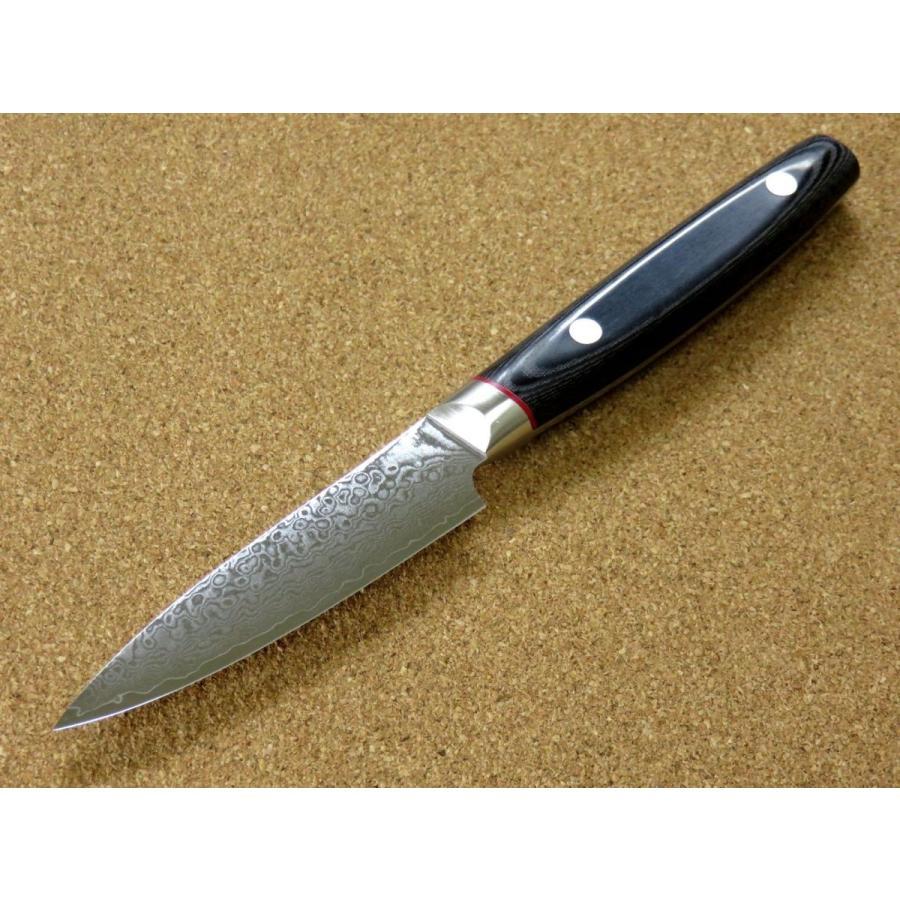 Seki Kanetsugu 33-Layer Damascus Steel 90mm Paring Knife