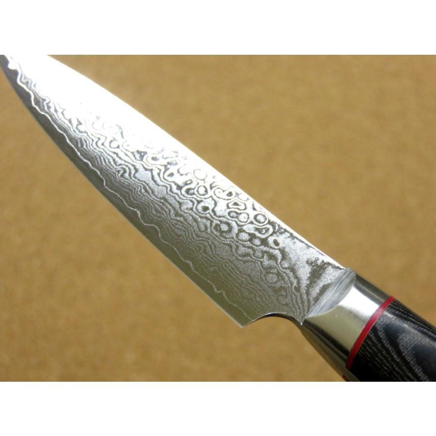 Seki Kanetsugu 33-Layer Damascus Steel 90mm Paring Knife