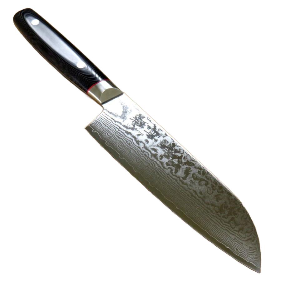 33-Layer Damascus Santoku Knife 170mm – Razor Sharp Japanese Blade