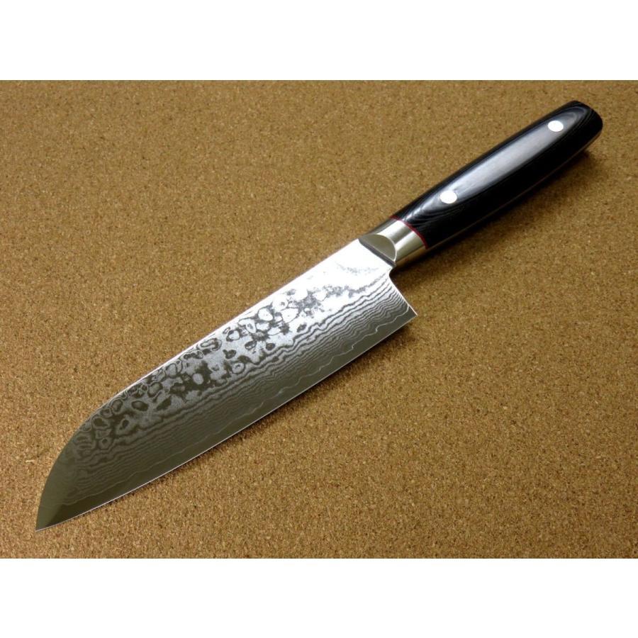 33-Layer Damascus Santoku Knife 170mm – Razor Sharp Japanese Blade