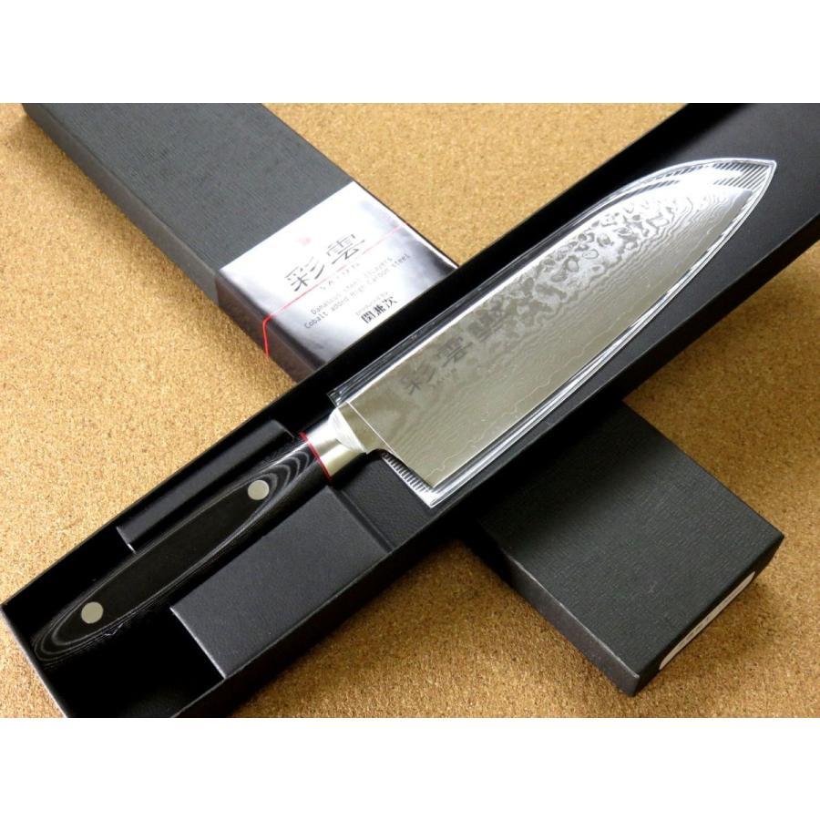 33-Layer Damascus Santoku Knife 170mm – Razor Sharp Japanese Blade