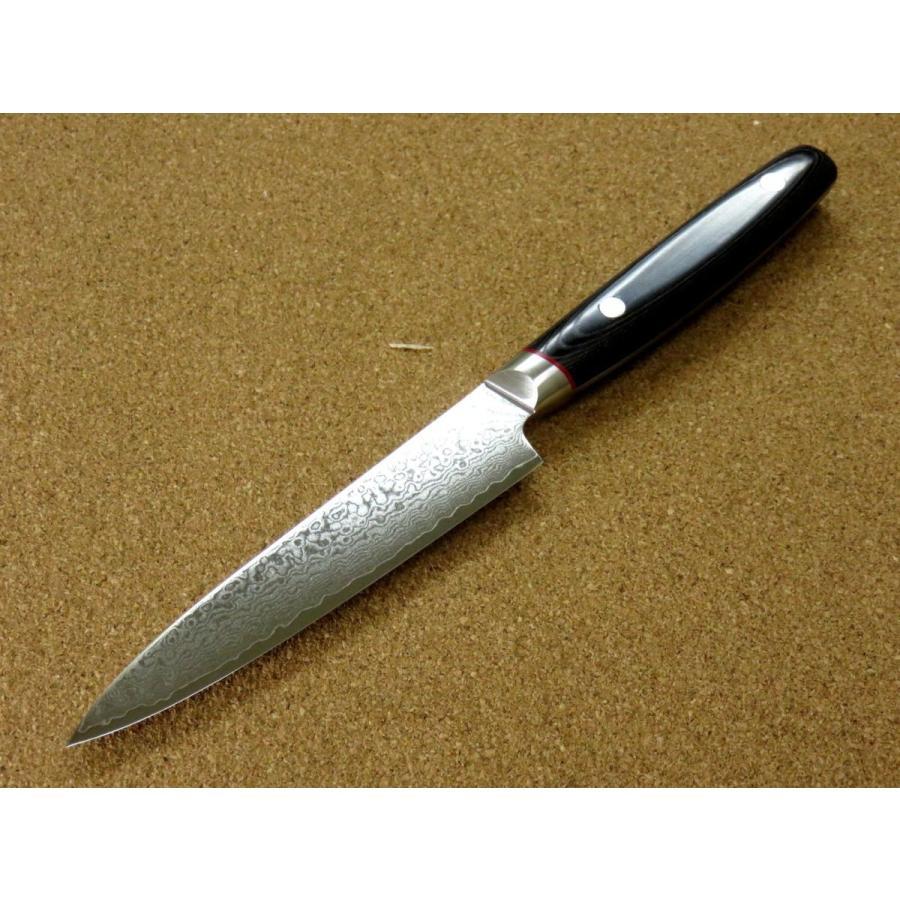 Seki Kanetsugu Saiun 33‑Layer Damascus Steel 120mm Utility Knife