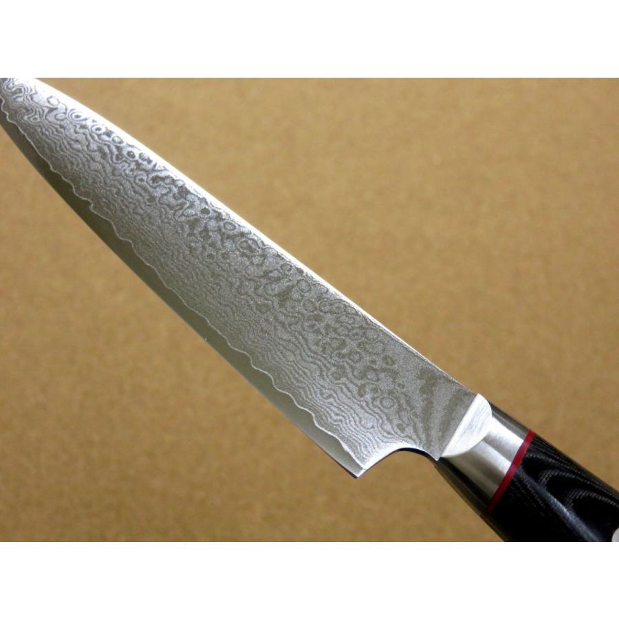 Seki Kanetsugu Saiun 33‑Layer Damascus Steel 120mm Utility Knife