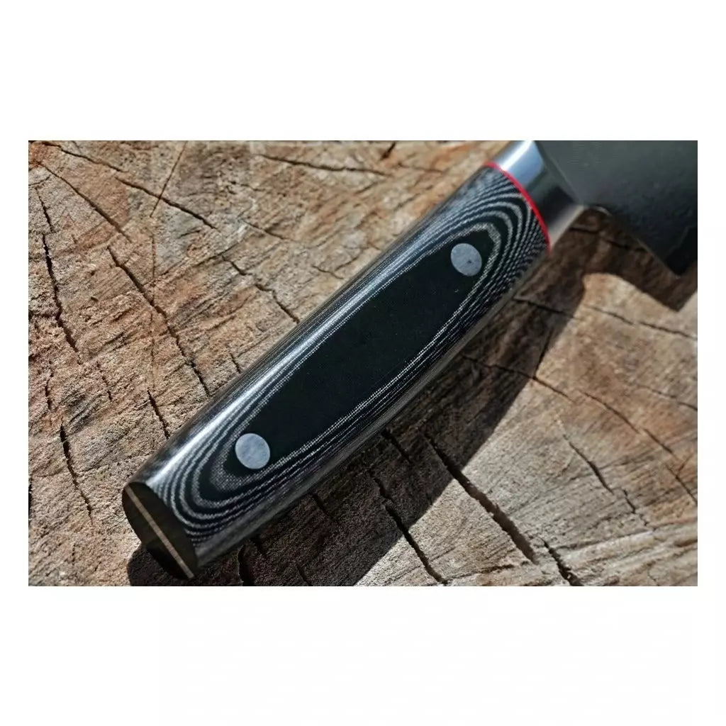 Premium Seki Kanetsugu Saiun 33-Layer Damascus Utility Knife 150mm
