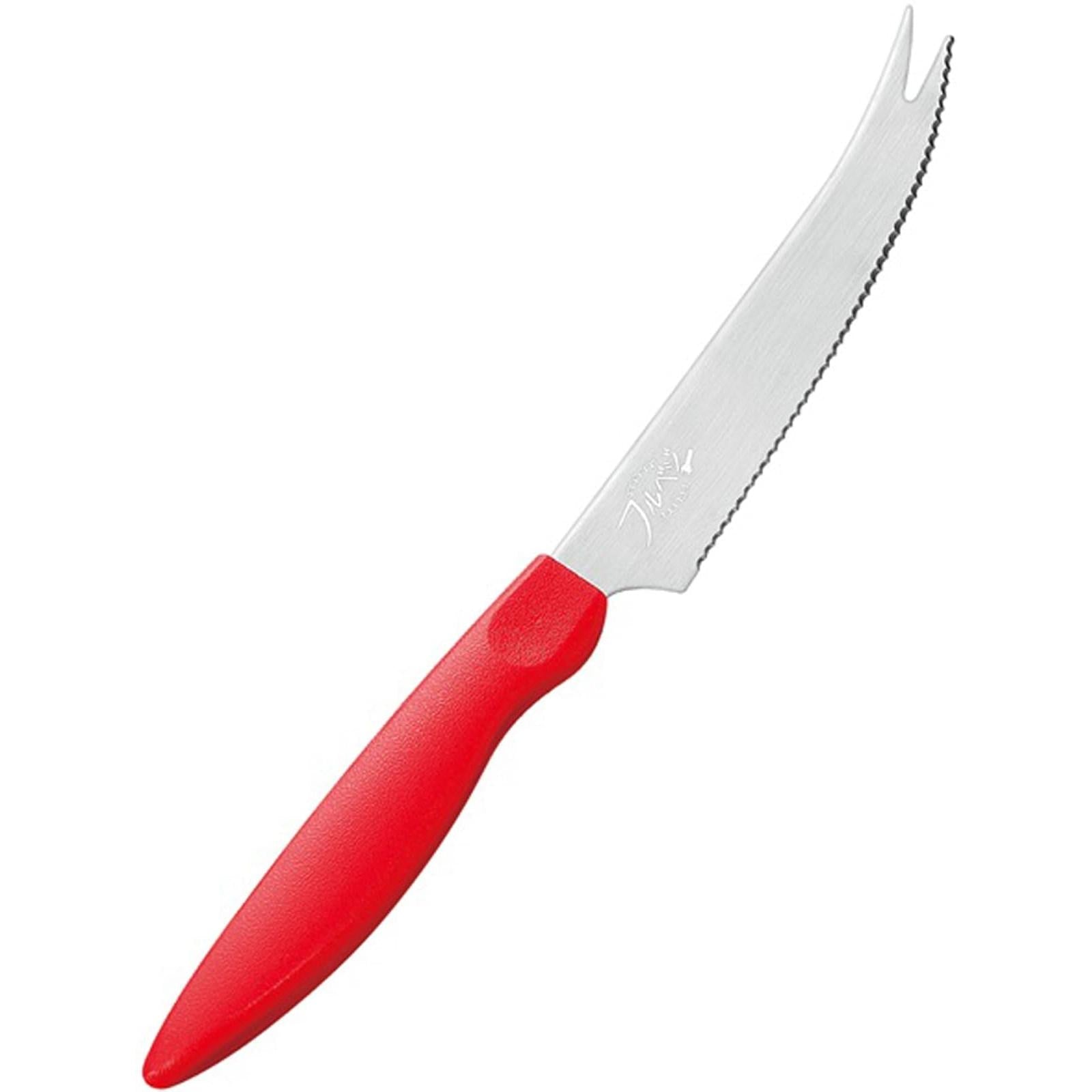 Shimomura Curved Serrated Bar Knife for Tomato & Cheese 230mm