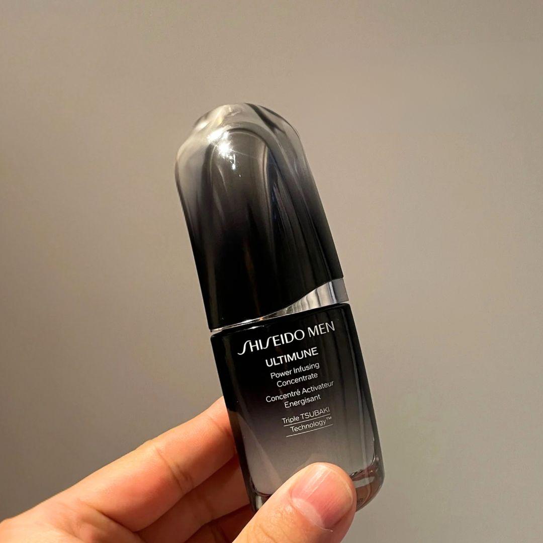 Shiseido Men Ultimune Power Infusing Concentrate: Hydrating, Strengthening After Shave Serum 30ml