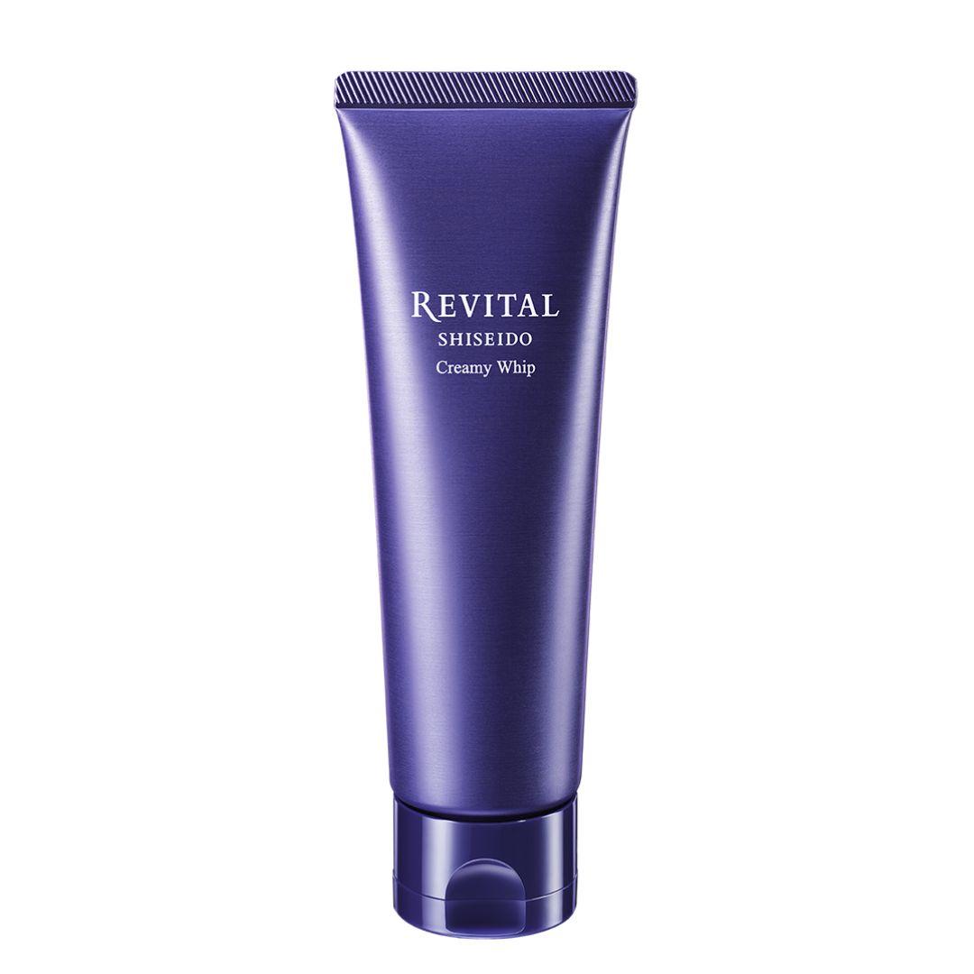 Shiseido Revital Creamy Whip Pore Cleansing Facial Wash 125g