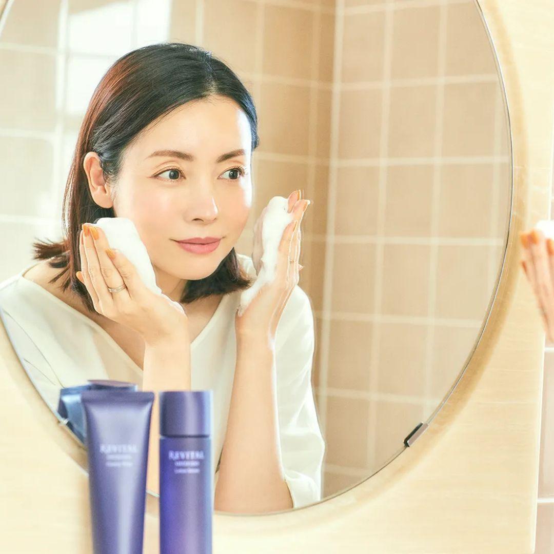 Shiseido Revital Creamy Whip Pore Cleansing Facial Wash 125g