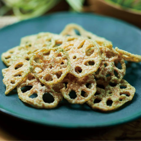 Sokan Nori Renkon Lotus Root Seaweed Chips Pack of 6