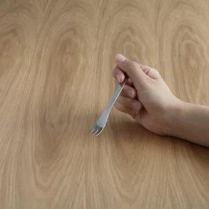 Sori Yanagi 14cm Stainless Steel Dessert Fork – Elegant Japanese Design