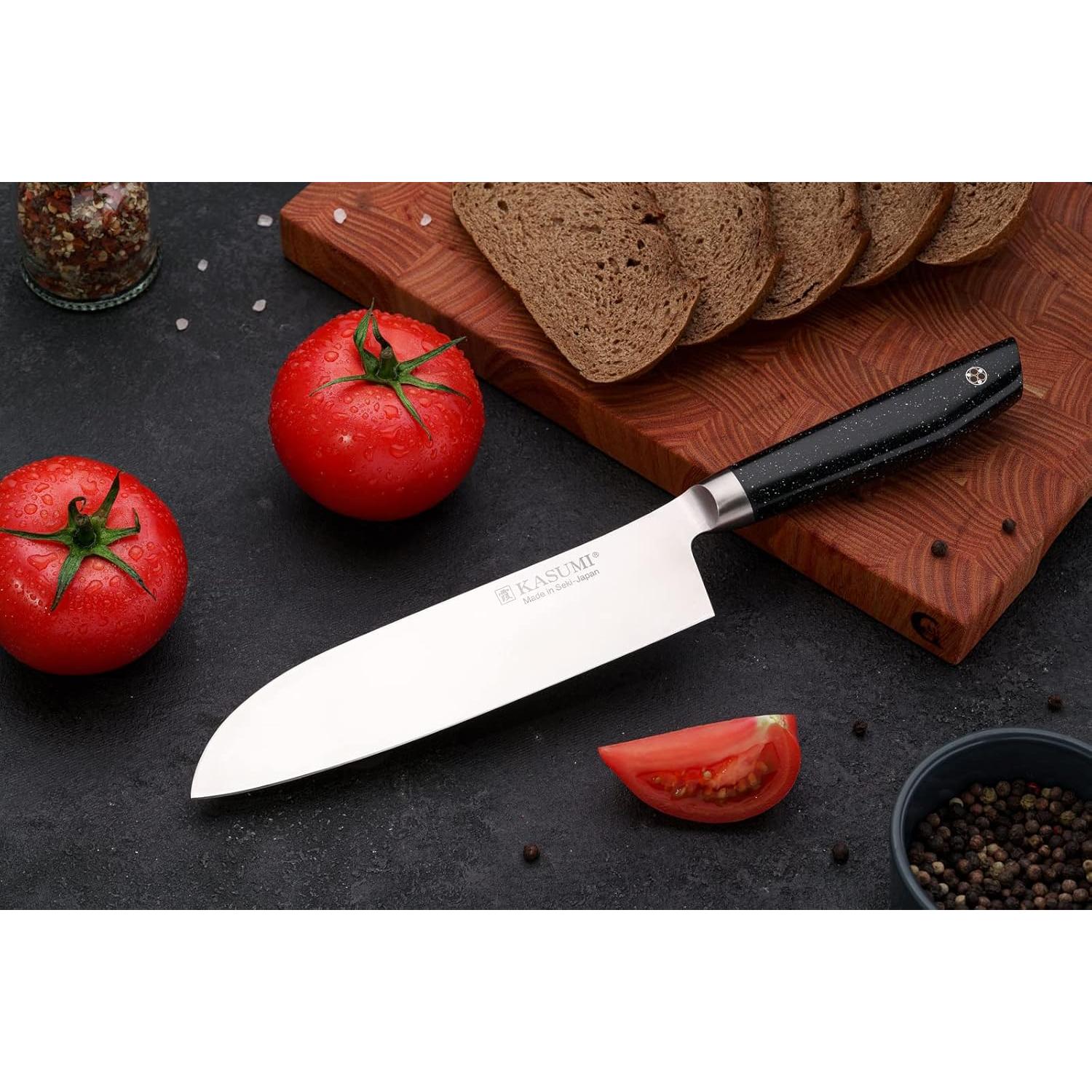 Sumikama Kasumi VG-10 Pro 180mm Santoku Kitchen Knife