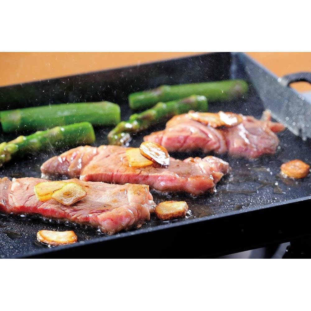 Summit Tetsunaberyu 3.2mm Thick Campfire Iron Plate for Outdoor Cooking