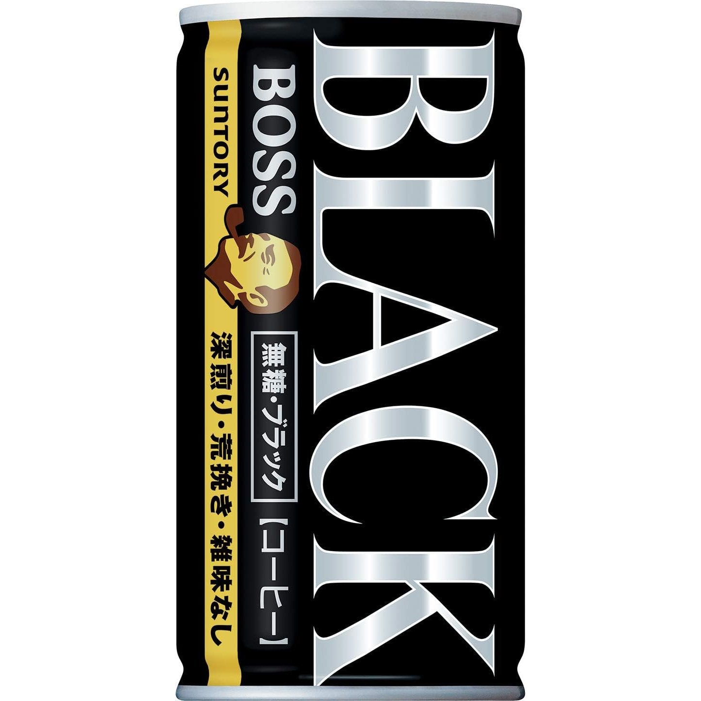 Suntory Boss Black Sugar-Free Canned Coffee 30-Pack Premium Japanese Brew