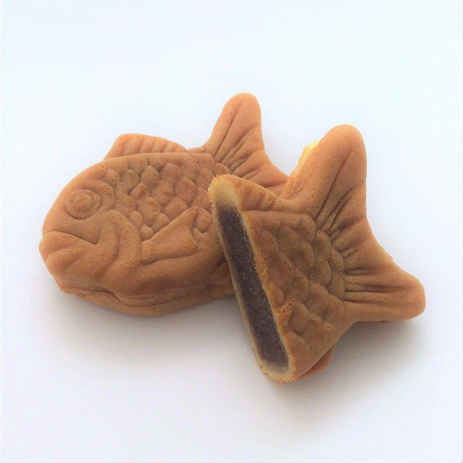 Tada Seika Japanese Azuki Bean Taiyaki Waffle Snack 10-Pack