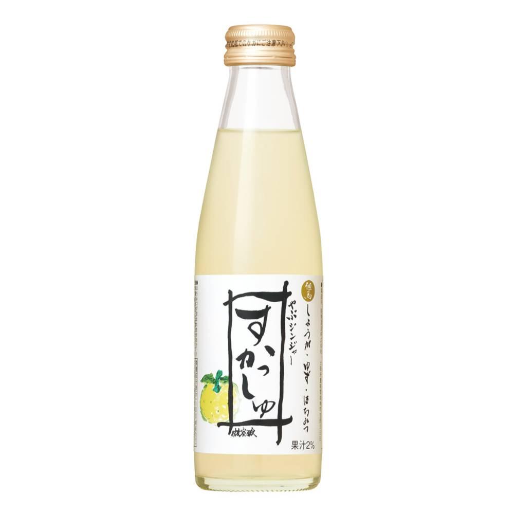 Tajima Jozo Sparkling Yuzu Ginger Vinegar Soda Drink 200ml