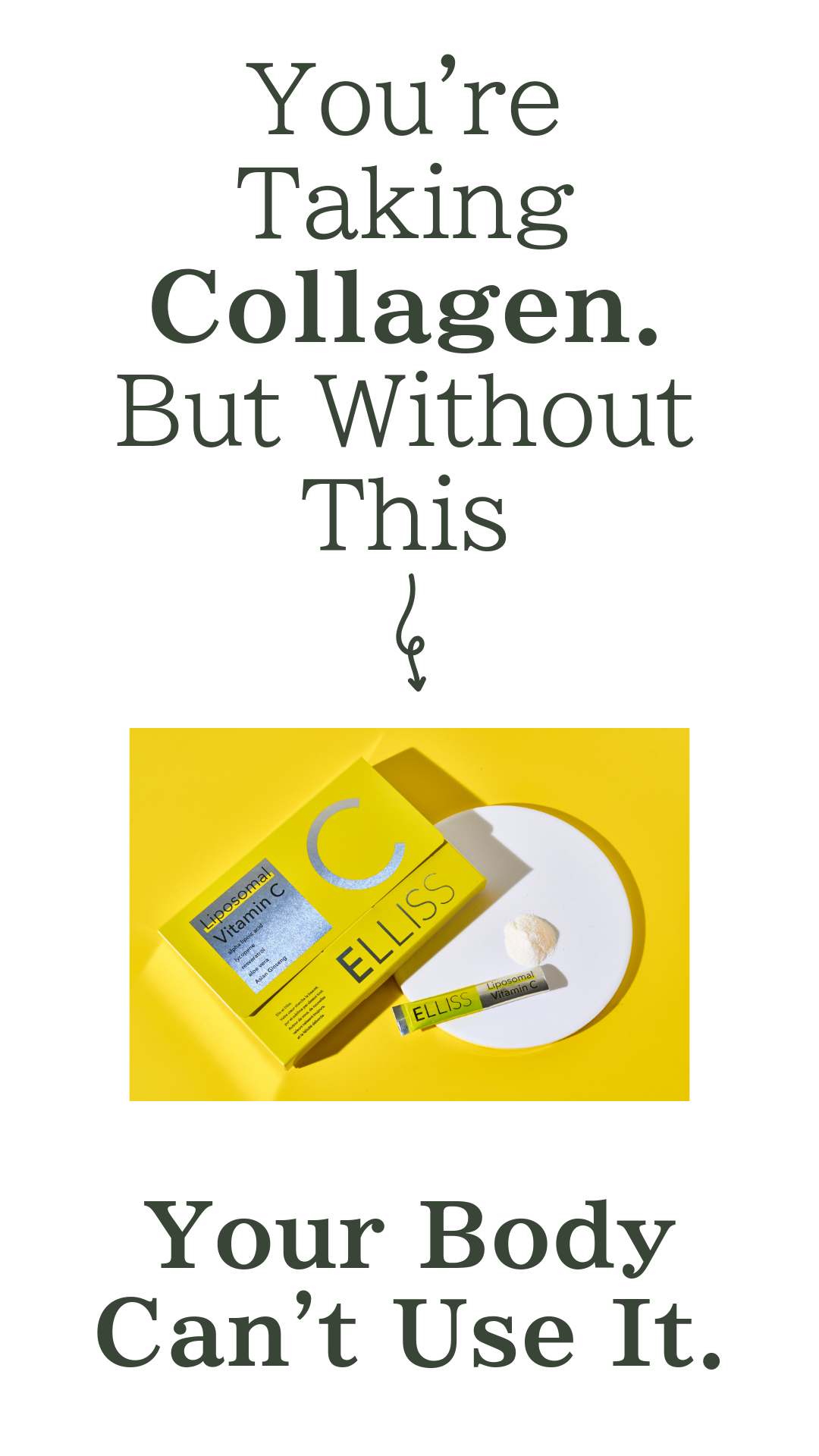 ELLISS Liposomal VC — Japan's #1 Drinkable Vitamin C