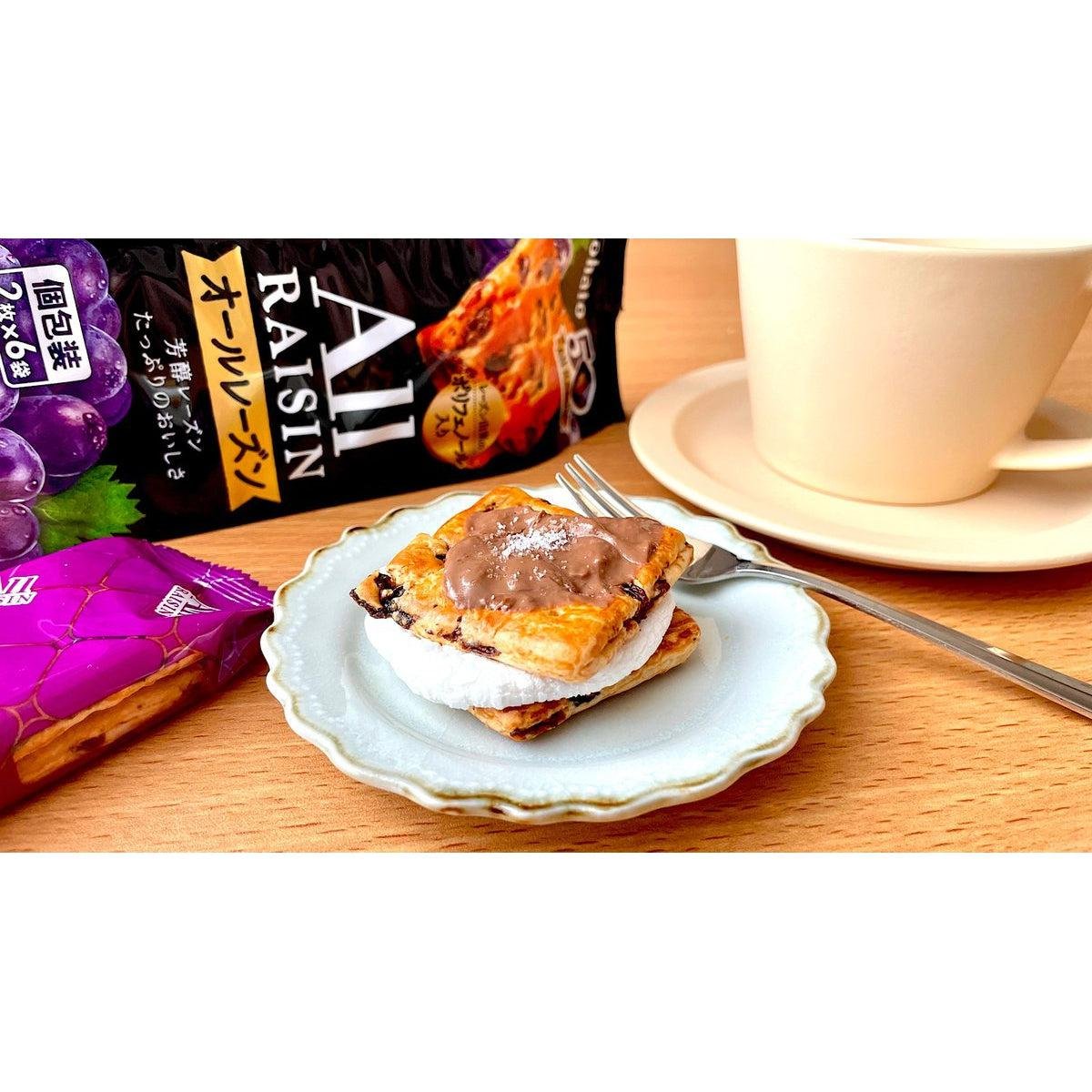 Tohato Soft Chewy All‑Raisin Old‑Fashioned Cookies 12‑Piece Pack