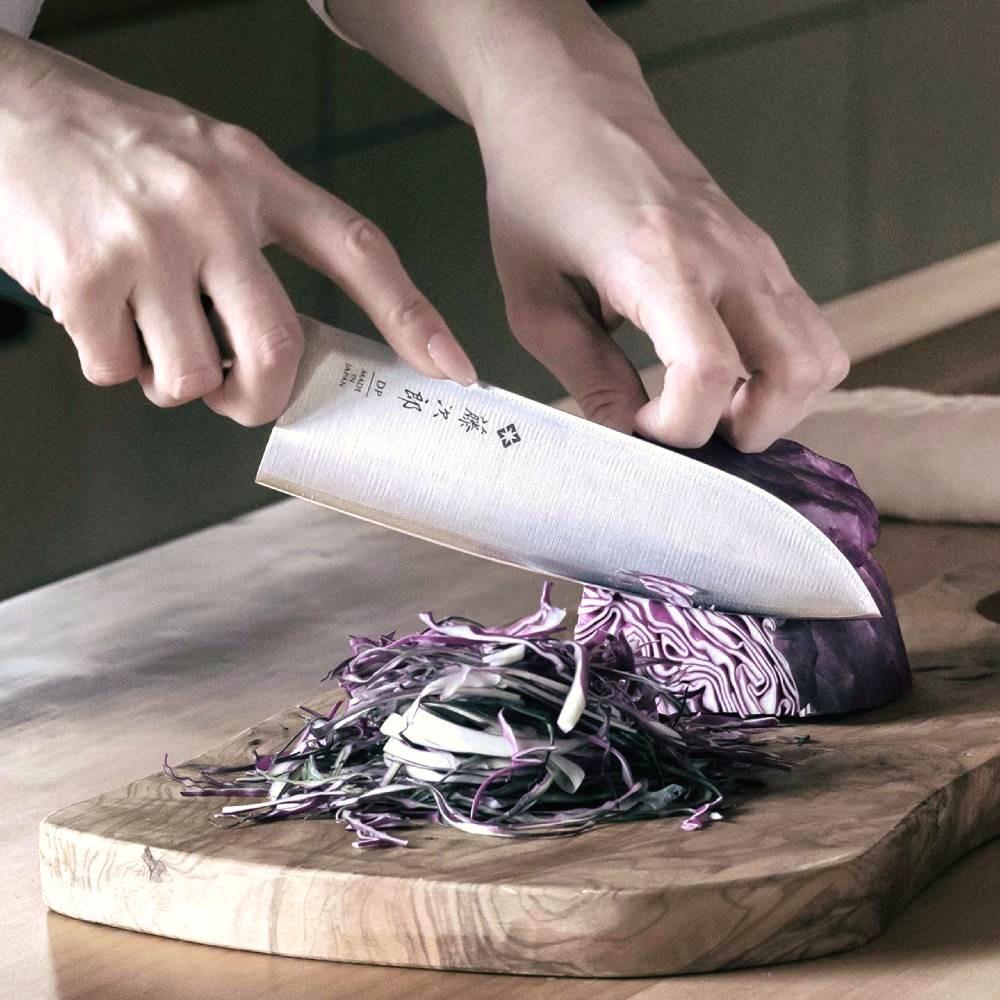 Premium Tojiro Fujitora DP Cobalt 170mm Santoku Kitchen Knife