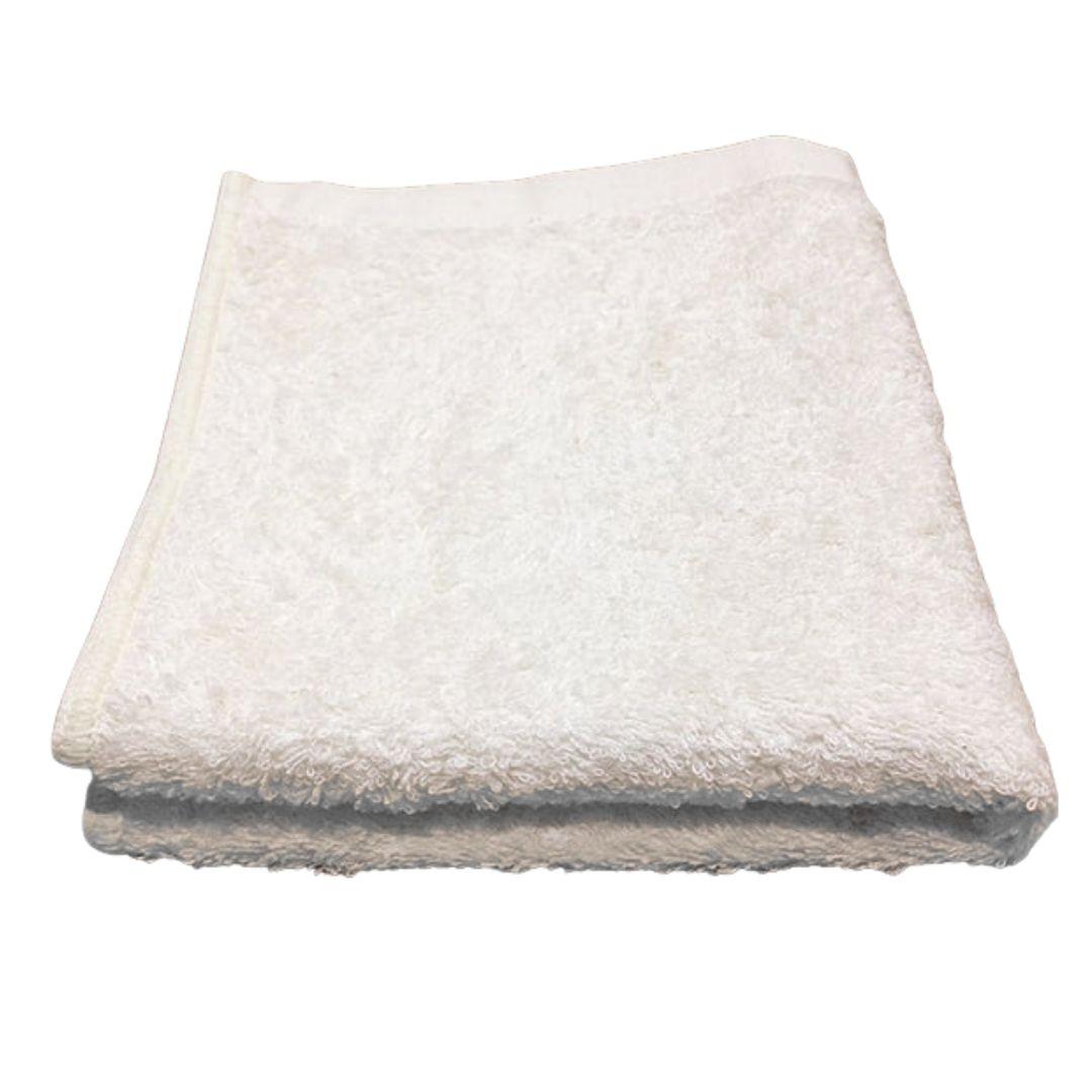 True Organic Imabari Hand Towel made of 100% premium white Japanese organic cotton 31x36cm
