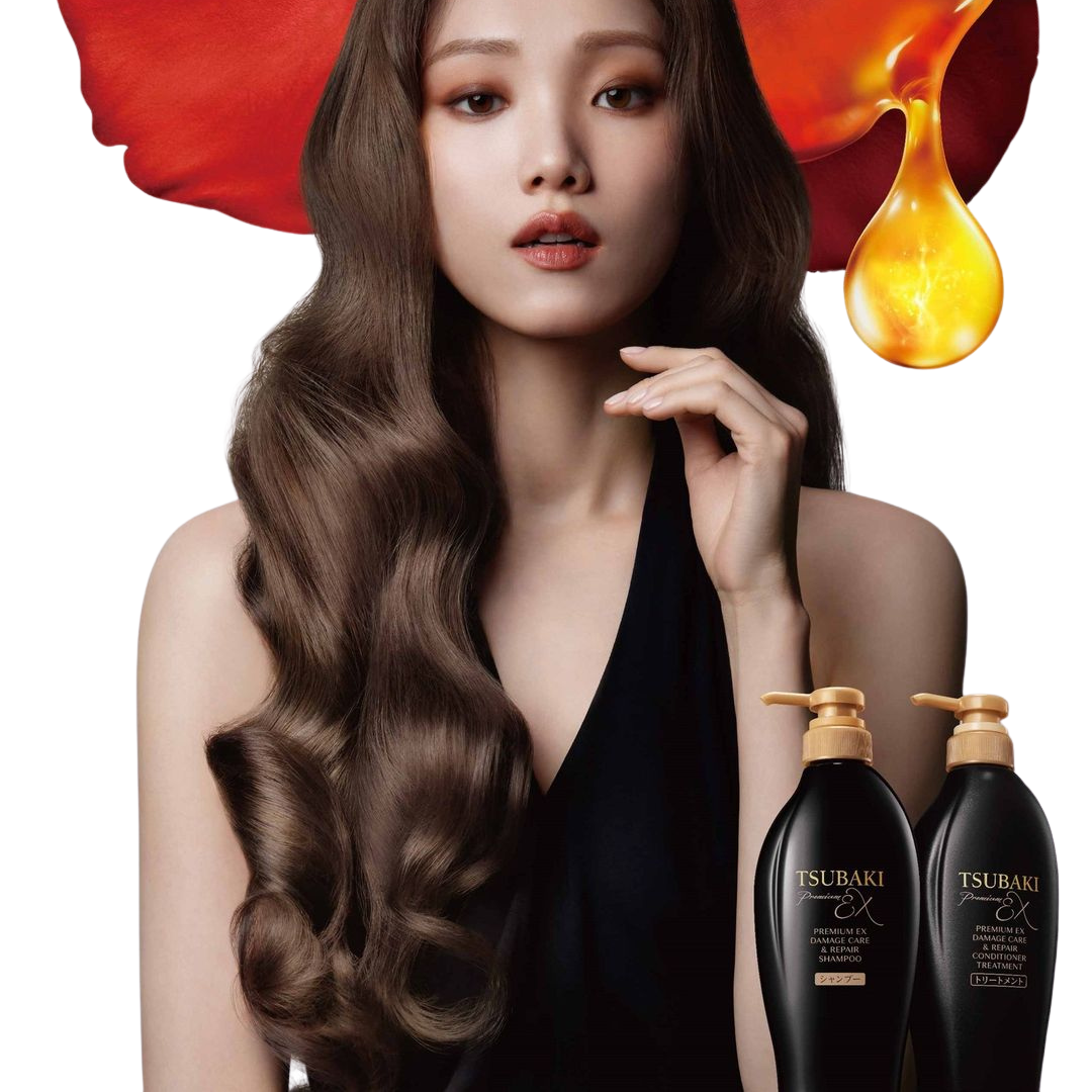 Tsubaki Premium EX Camellia Oil Hair Conditioner 450ml Repair Treatment