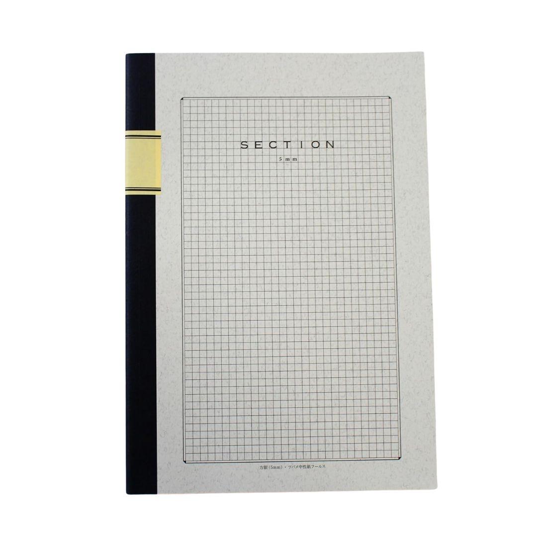 Tsubame A4 Premium Fools Paper Grid Notebook 5mm 80 Pages