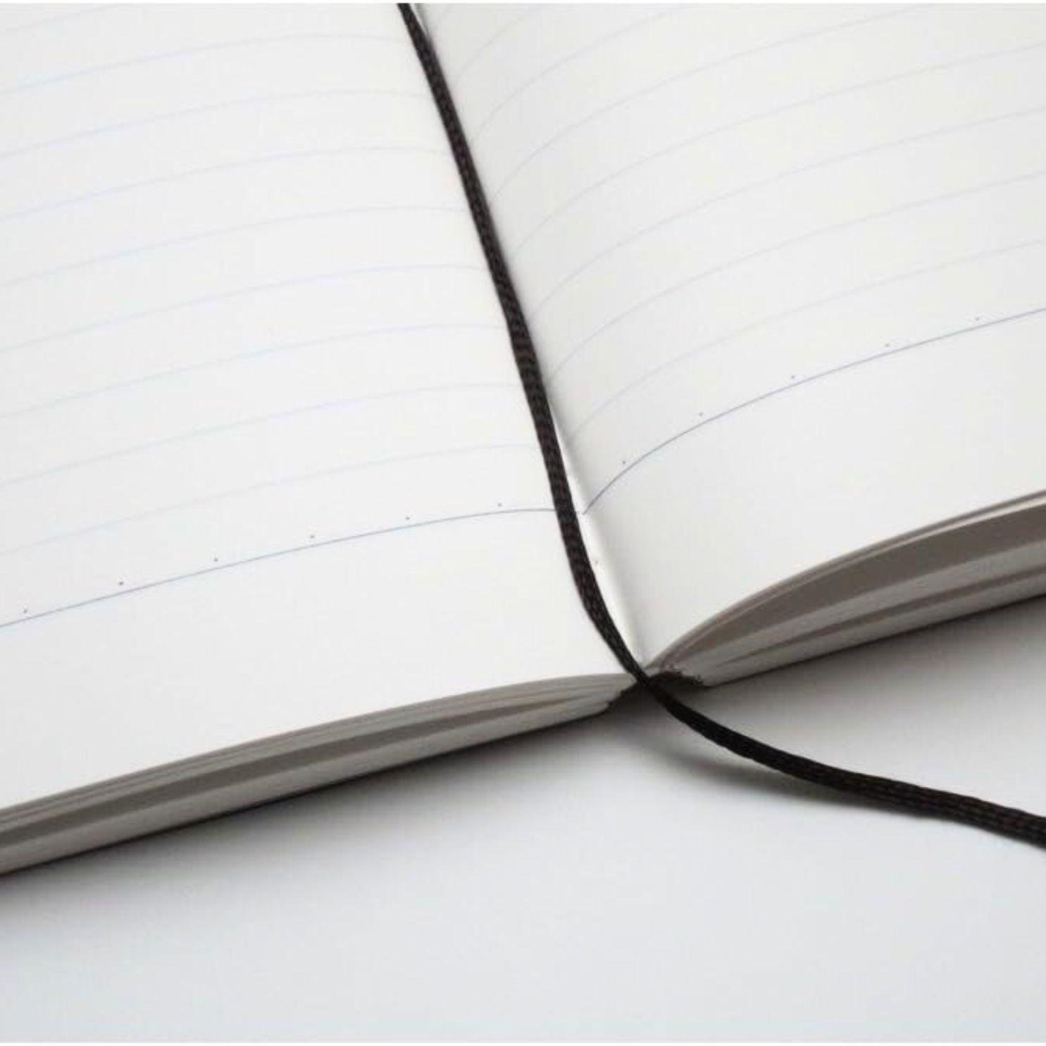 Tsubame Note Semi B5 Extra Thick Ruled Notebook, 400 Pages, 8mm Lines