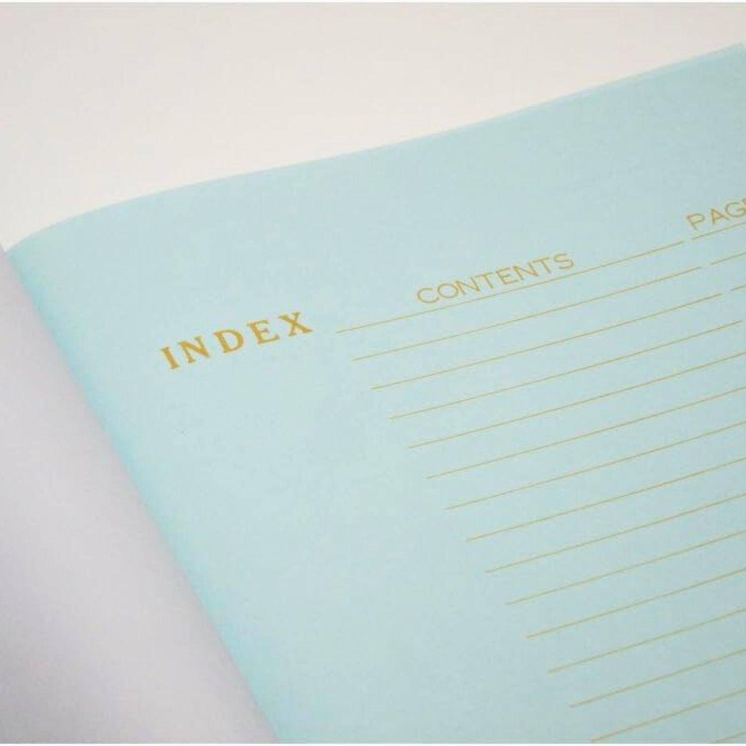 Tsubame Note Semi B5 Extra Thick Ruled Notebook, 400 Pages, 8mm Lines