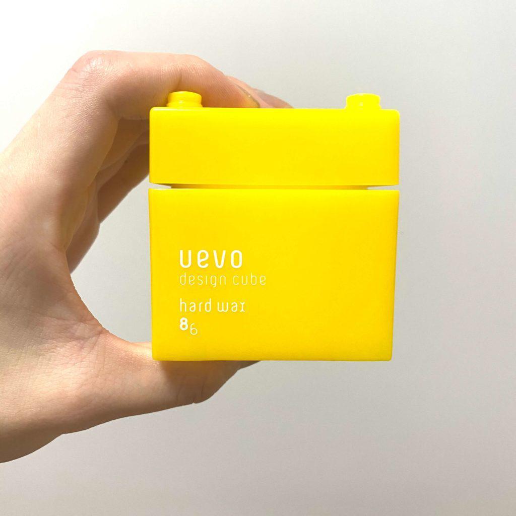 Uevo Design Cube Hard Hair Wax 80g Japanese Salon-Grade Styling