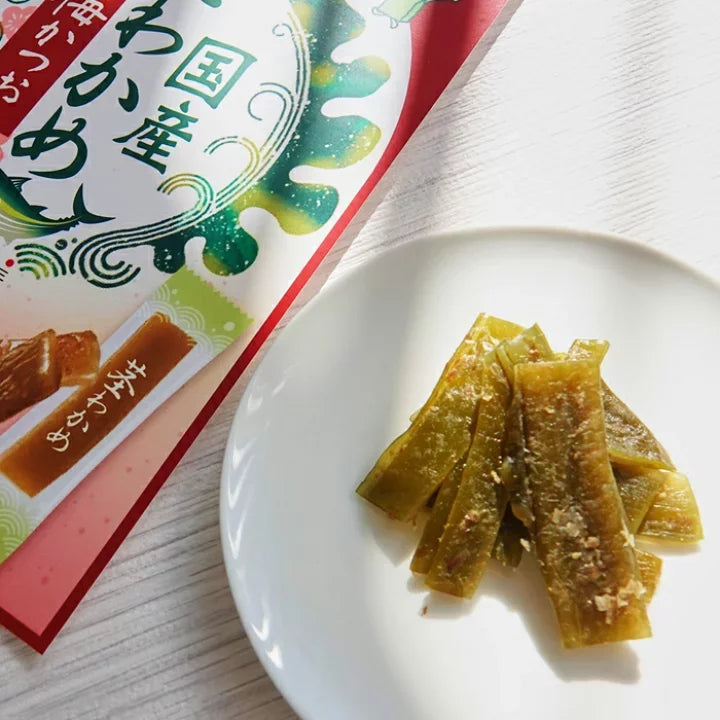 Sokan Ume Plum & Bonito Flavored Wakame Seaweed Snack 3‑Pack