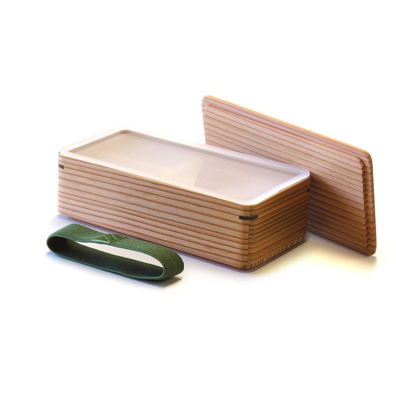 Umezawa Ancient Sugi Cedar Handmade Wooden Bento Lunch Box