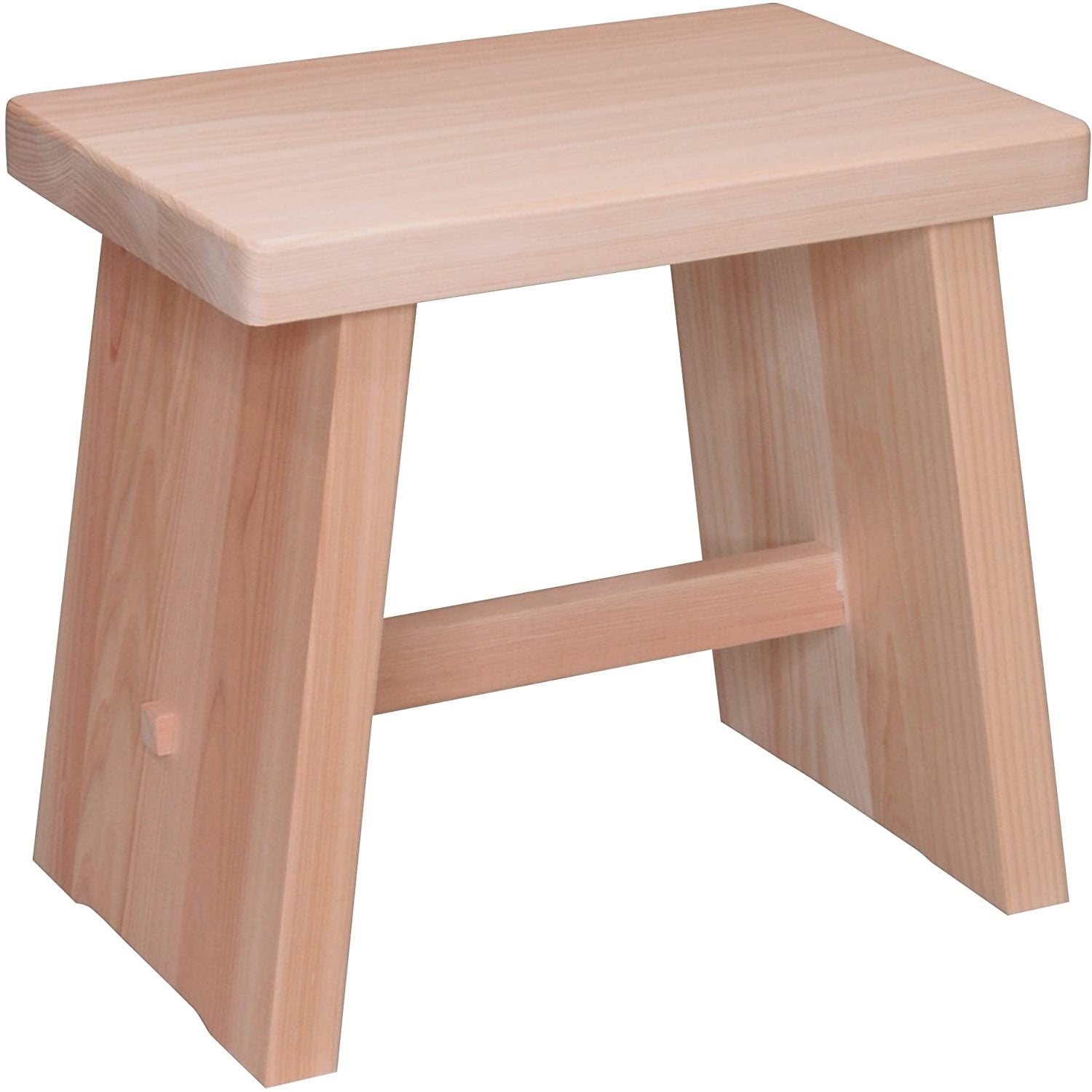 Umezawa Premium Hinoki Cypress Bath Stool for Spa Comfort