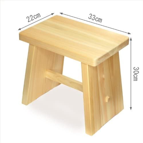 Umezawa Premium Hinoki Cypress Bath Stool for Spa Comfort