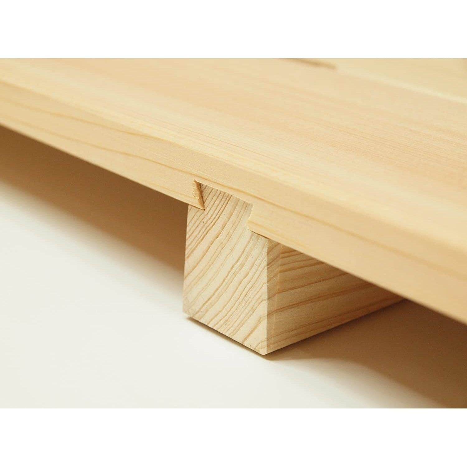 Umezawa Premium Hinoki Sunoko Wooden Bath Mat – Slip‑Resistant Japanese Cedar