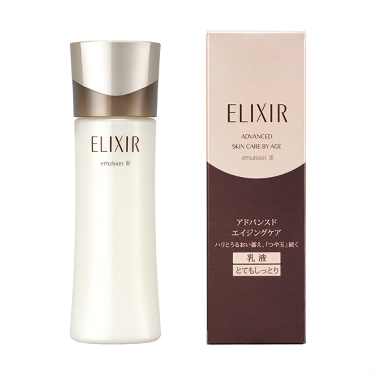 Shiseido Elixir Advanced Anti-Aging Face Emulsion 130ml Light Moisture