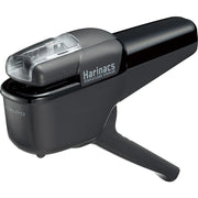 Kokuyo Harinacs SLN-MSH110 black 10-sheet needleless stapler showing the paper binding mechanism