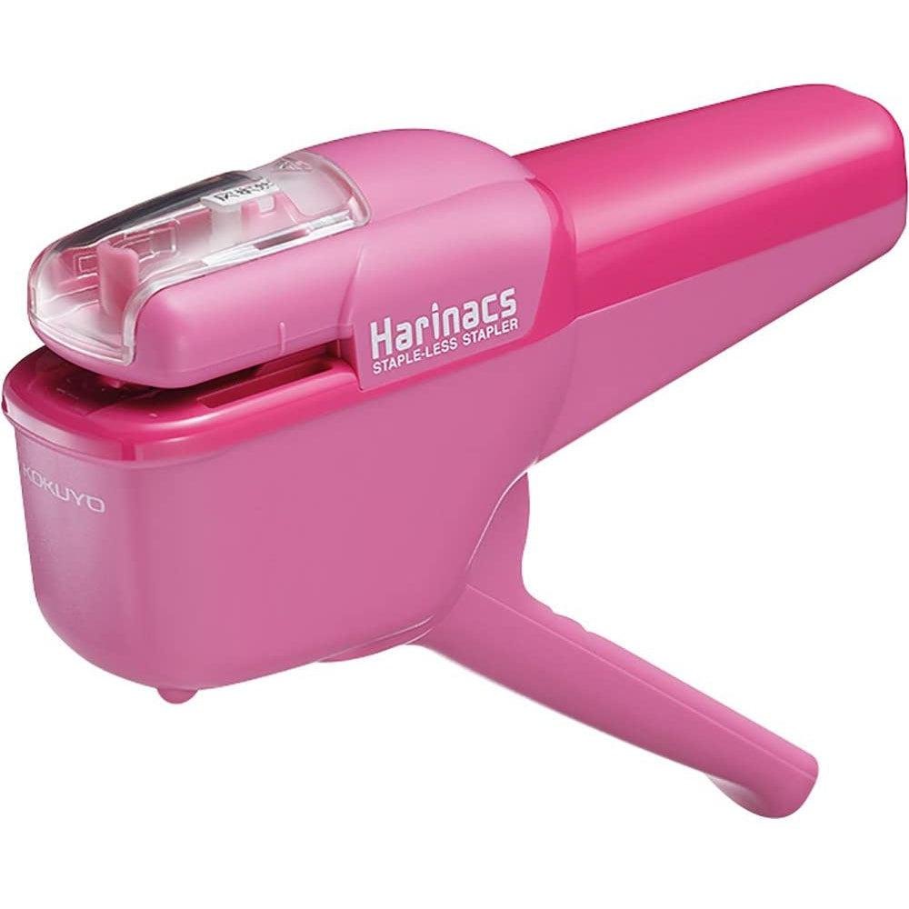 Kokuyo Harinacs Needleless Stapler SLN-MSH110 Multi‑Color 10‑Sheet Capacity