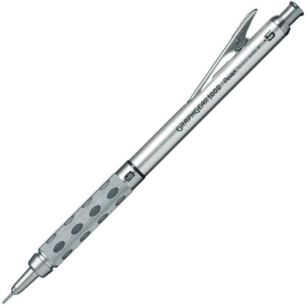 Pentel GraphGear 1000 Precision Mechanical Pencil with Anti‑Slip Grip