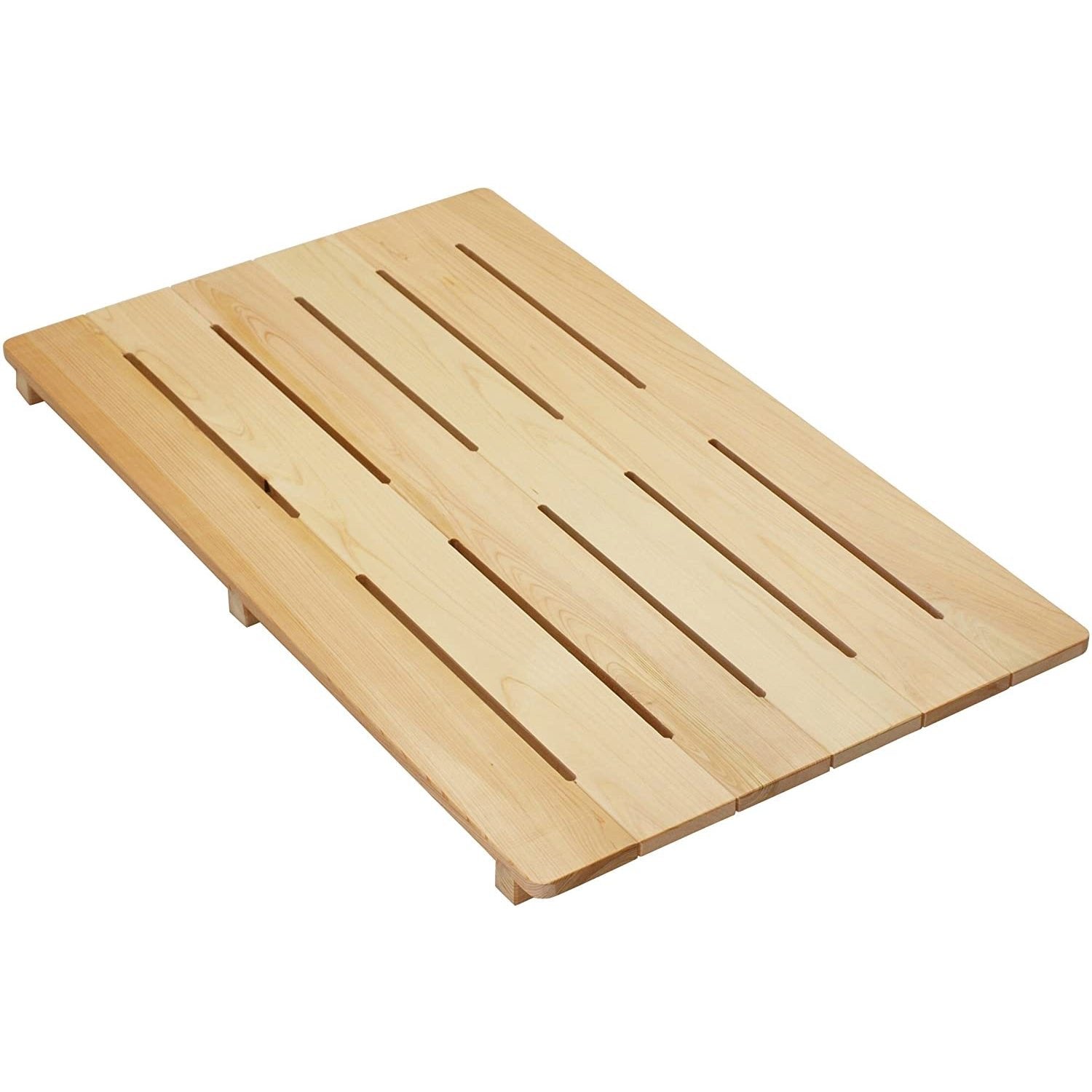 Umezawa Premium Hinoki Sunoko Wooden Bath Mat – Slip‑Resistant Japanese Cedar