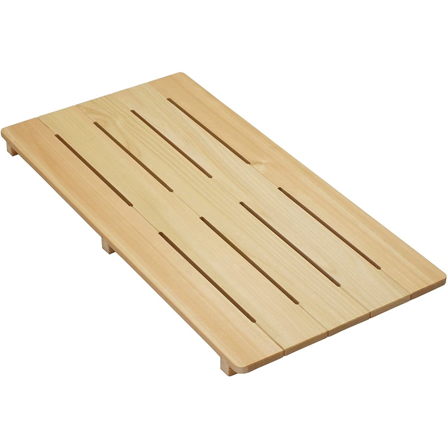 Umezawa Premium Hinoki Sunoko Wooden Bath Mat – Slip‑Resistant Japanese Cedar