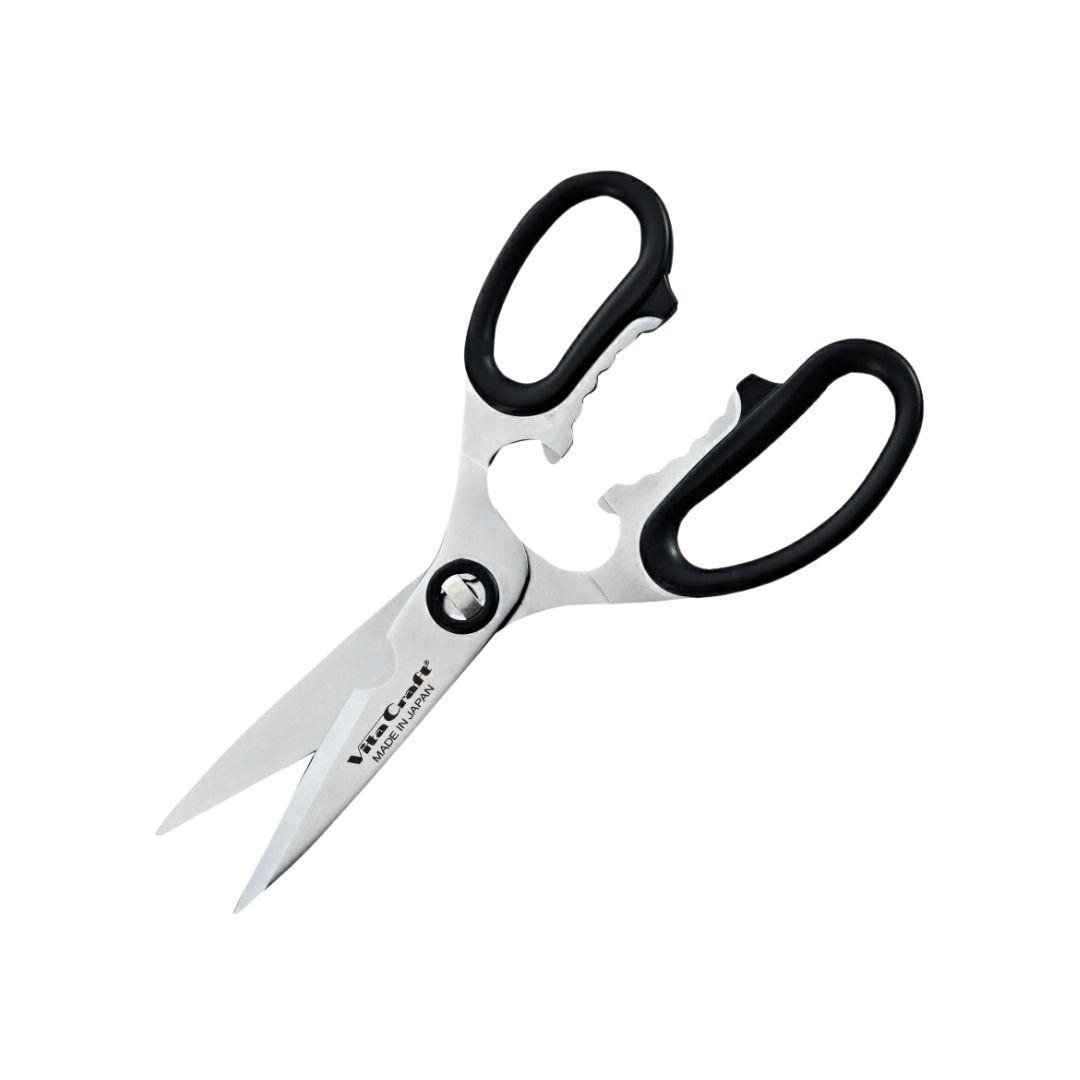 Vita Craft Stainless Steel Kitchen Scissors 20.5cm with Bottle Opener