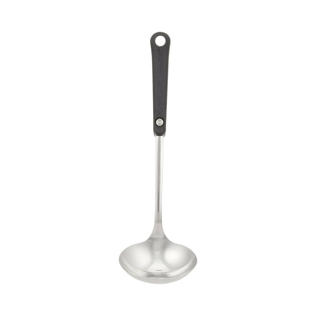 Vita Craft Large Stainless Steel Ladle with Heat‑Resistant Resin Handle 30cm