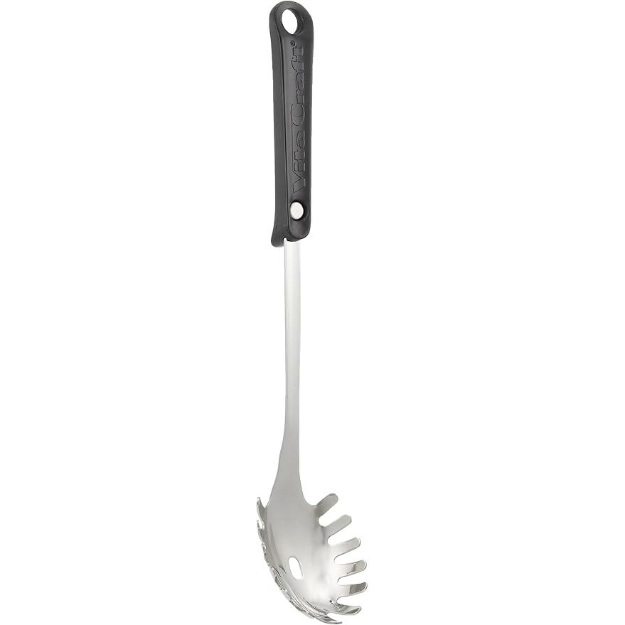 Vita Craft 30cm Stainless Pasta Fork with Non‑Slip Handle